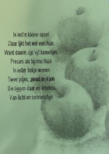 Emmy Troost Illustraties Appels gedicht