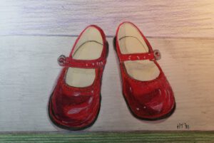 Emmy Troost Illustraties Rode schoenen